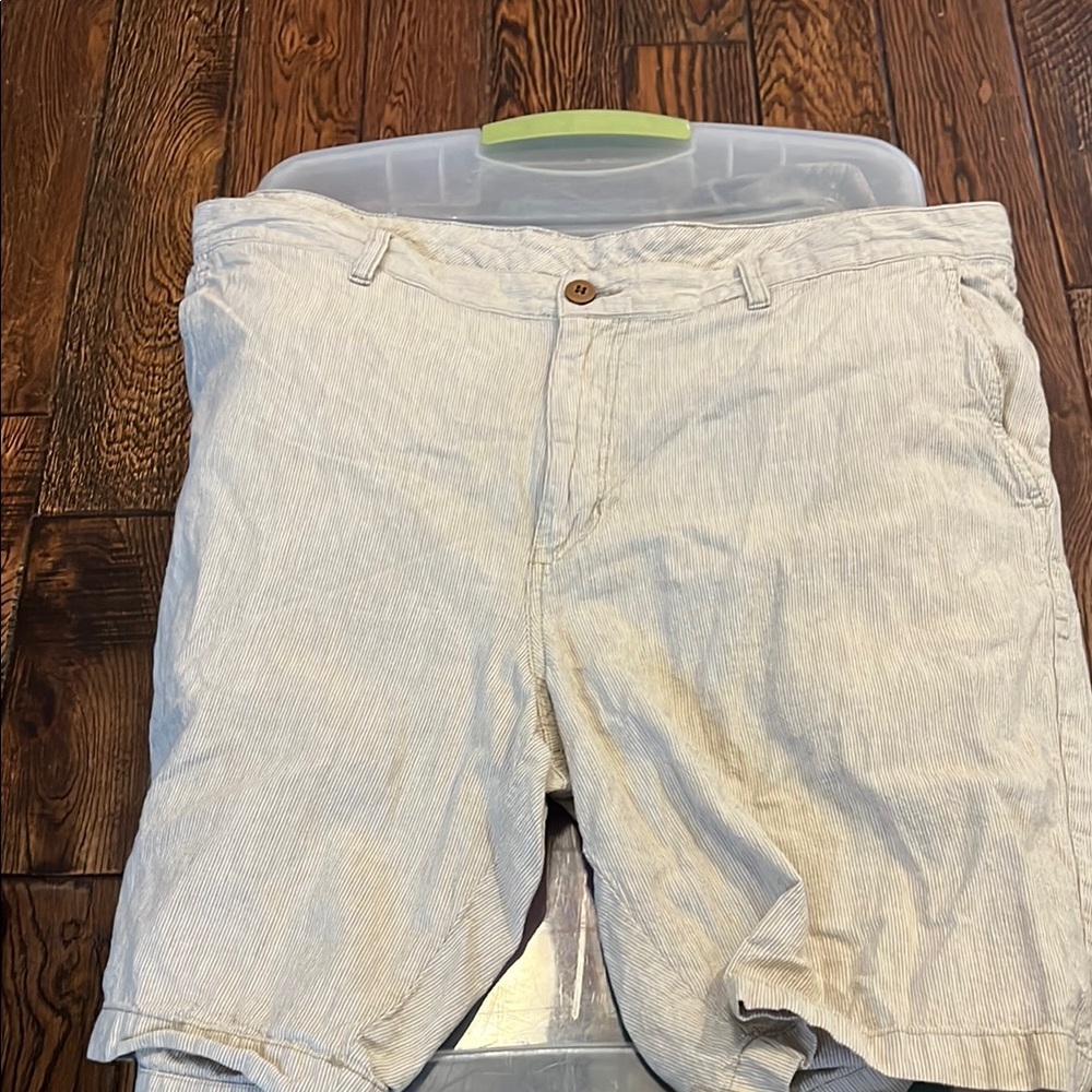 Tommy Bahama Tan Flat Front Shorts